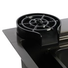 Кухонная мойка ZEIN M03, S=3.0 и 0.7 мм, смеситель, корзины, разделочная доска, сифон, графит 9932021 - фото 13818013