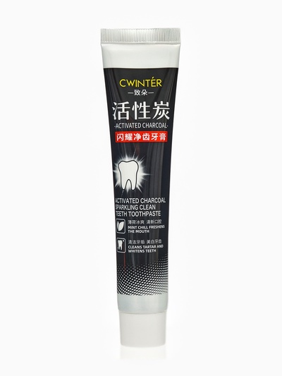 Зубная паста от желтизны с углем, 100 г