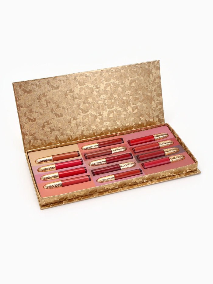 Блеск для губ, водостойкий, оттеночный микс - Фото 1