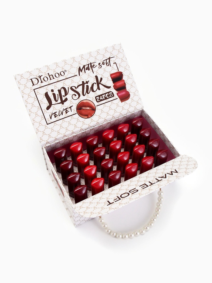 Матовая помада для губ, водостойкая, микс - Фото 1