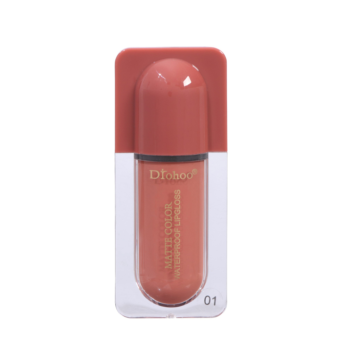 Блеск для губ, водостойкий, оттеночный микс - Фото 1