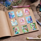 Наклейки детские бумажные «Девчонки», c раскраской, 11 х 15.5 см (комплект 5 шт) - фото 27657015