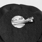 Брошь текстильная «Цветок» камелия, чёрная - Фото 4