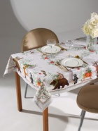 Скатерть «Этель. Новогоднее чудо», бежевая, 150×110 см ±3 см - Фото 1