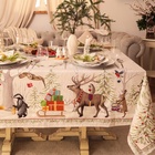 Набор новогодний «Этель. Новогоднее чудо»: скатерть 150×180 см ±3 см с ВГМО, салфетка 40×40 см-8 шт. - Фото 5