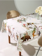 Набор новогодний «Этель. Новогоднее чудо»: скатерть 150×220 см ±3 см с ВГМО, салфетка 40×40 см-12 шт. - Фото 5