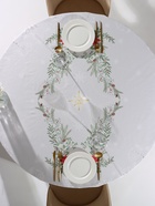 Скатерть новогодняя «Этель. Новогоднее чудо», d=220 см ±3 см с ВГМО, 100% хлопок, саржа 190 г/м² - Фото 3