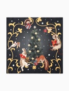 Набор салфеток сервировочных «Этель» Fairy tale, 4 шт., чёрные, 40×40 см - Фото 4