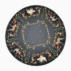 Скатерть новогодняя «Этель» Fairy tale, d=220 см ±3 см с ВГМО, 100% хлопок, саржа 190 г/м² - Фото 5