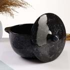 Пельменница «Борисовская», 2 л, 19×12 см, вуаль, чёрная 10571841