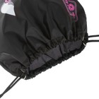 Рюкзак школьный 35 x 26 x 14см, эргономичная спинка, Across 178, черный/розовый - фото 24639434