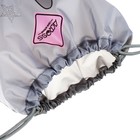 Рюкзак школьный 40х33х15см, эргономичная спинка, Across 410, серый/розовый - фото 24639510