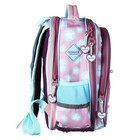 Рюкзак школьный 37 x 28 x 13см, эргономичная спинка, Across 557, + мешок, розовый - Фото 4