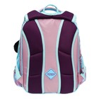 Рюкзак школьный 37 x 28 x 13см, эргономичная спинка, Across 557, + мешок, розовый - Фото 6