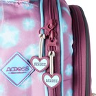Рюкзак школьный 37 x 28 x 13см, эргономичная спинка, Across 557, + мешок, розовый - Фото 9