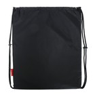 Рюкзак школьный 37 x 28 x 13см, эргономичная спинка, Across 557, + мешок, черный/оранжевый - Фото 13