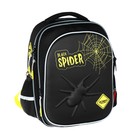 Рюкзак школьный 37 x 28 x 13см, эргономичная спинка, Across 557, серый/оранжевый - фото 24639574