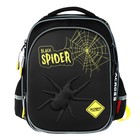 Рюкзак школьный 37 x 28 x 13см, эргономичная спинка, Across 557, серый/оранжевый - фото 24639575