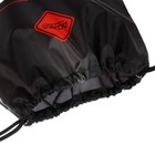 Рюкзак школьный 37 x 28 x 13см, эргономичная спинка, Across 557, черный/красный - фото 24639600