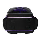 Рюкзак школьный 37 x 28 x 13см, эргономичная спинка, Across 557, черный - фото 24639601