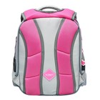 Рюкзак школьный 37 x 28 x 13см, эргономичная спинка, Across 557, серый - фото 24573103