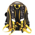 Рюкзак школьный 37 x 28 x 13см, эргономичная спинка, Across 557, серый - фото 24639635