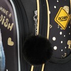 Рюкзак школьный 37 x 28 x 13см, эргономичная спинка, Across 557, серый - фото 24639640