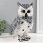 Фигурка  "Сова большая с ушками" (серая), 27 х17 х 19,5 см - фото 24602200