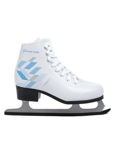 Коньки фигурные Winter Star «Узор», р. 36