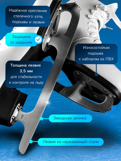 Коньки фигурные Winter Star Basic, р. 38