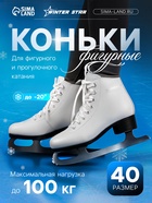 Коньки фигурные Winter Star Basic, р. 40 - Фото 1