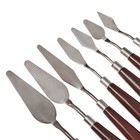 Набор мастихинов для художника, 7 предметов (1,2,3,4,9,12,10) - фото 24573121