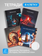 Набор предметных тетрадей Calligrata TOP «Школьный стиль», 10 предметов, 48 листов, со справочным материалом, пластиковая обложка - Фото 3