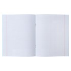 Комплект тетрадей из 20 штук, 12 листов в клетку Маяк "Голубая обложка", 60 г/м2, блок офсет, белизна 90-99% - фото 24592843