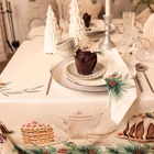 Скатерть новогодняя «Этель» New Years treat, 150×220 см ±3 см с ВГМО, 100% хлопок, саржа 190 г/м² - Фото 3