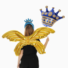 Воздушные шары фольгированные, набор «Карнавальный набор. Королевский синий», 3 шт. 10569855