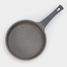 Сковорода KUKMARA Stella Cappuccino, d=26 см, антипригарное покрытие, алюминий, коричневая - Фото 3