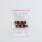 Набойка для каблука, 8×8×6 мм, штырь 2.5 мм, 3 пары, коричневая  (артикул 10627412)  большой выбор товаров оптом и в розницу по низким ценам с доставкой