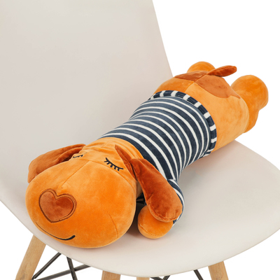 Мягкая игрушка-подушка «Собака полосатик», 60 см