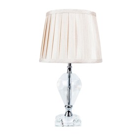 Декоративная настольная лампа Arte Lamp Capella A4024LT-1CC, E14, 40 Вт, 23х23х41 см, хром