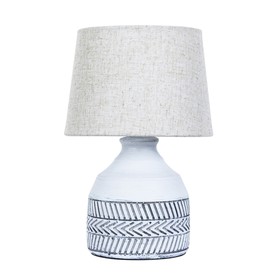 Декоративная настольная лампа Arte Lamp Tiaki A4636LT-1GY, E14, 40 Вт, 18х18х27 см, серый