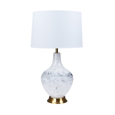 Декоративная настольная лампа Arte Lamp Saiph A5051LT-1PB, E27, 60 Вт, 38х38х65 см, медный, белый
