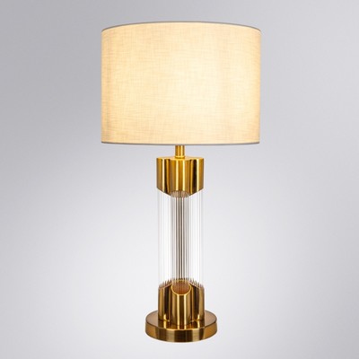 Декоративная настольная лампа Arte Lamp Stefania A5053LT-1PB, E27, 60 Вт, 32х32х60 см, медный