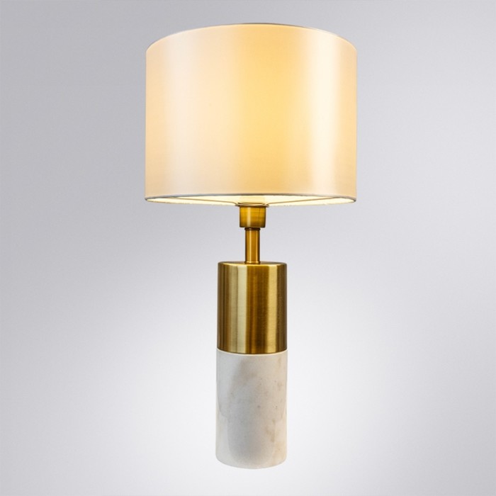 Декоративная настольная лампа Arte Lamp Tianyi A5054LT-1PB, E27, 60 Вт, 36х36х67 см, медный, серый - Фото 1