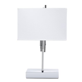 Декоративная настольная лампа Arte Lamp Julietta A5037LT-2CC, E14, 2х40 Вт, 25х15х38 см, хром
