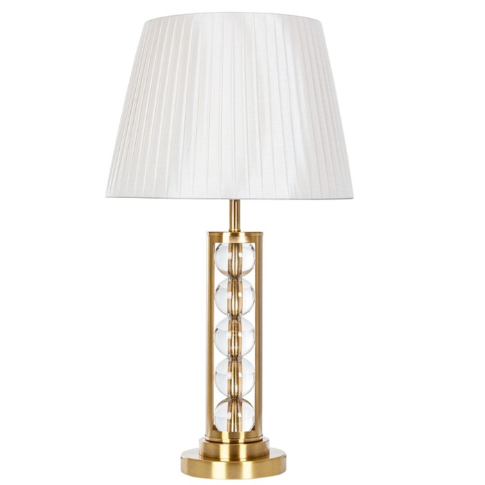 Декоративная настольная лампа Arte Lamp Jessica A4062LT-1PB, E27, 60 Вт, 35х35х65 см, медный