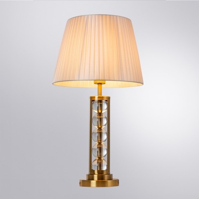 Декоративная настольная лампа Arte Lamp Jessica A4062LT-1PB, E27, 60 Вт, 35х35х65 см, медный