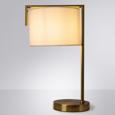 Декоративная настольная лампа Arte Lamp Aperol A5031LT-1PB, E27, 60 Вт, 25х32х51 см, медный