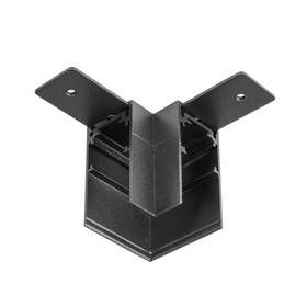 Коннектор угловой для магнитного шинопровода Arte Lamp Linea-Accessories A480606, 7.2х7.2х5 см, чёрный