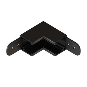 Коннектор угловой внутренний для магнитного шинопровода Arte Lamp Optima A740706, 2.7х5х5 см, чёрный